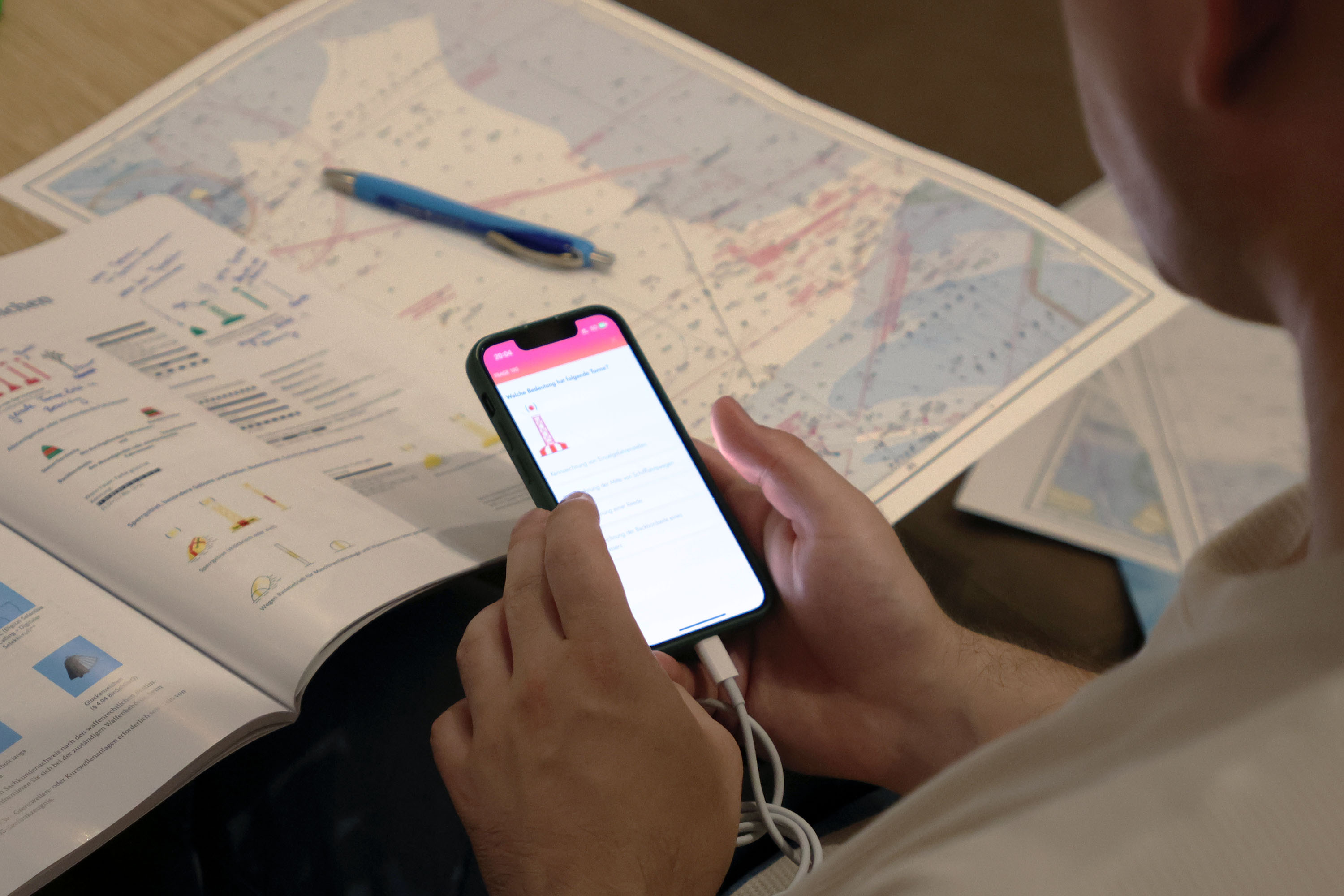 Prüfungsfragen in der App lernen