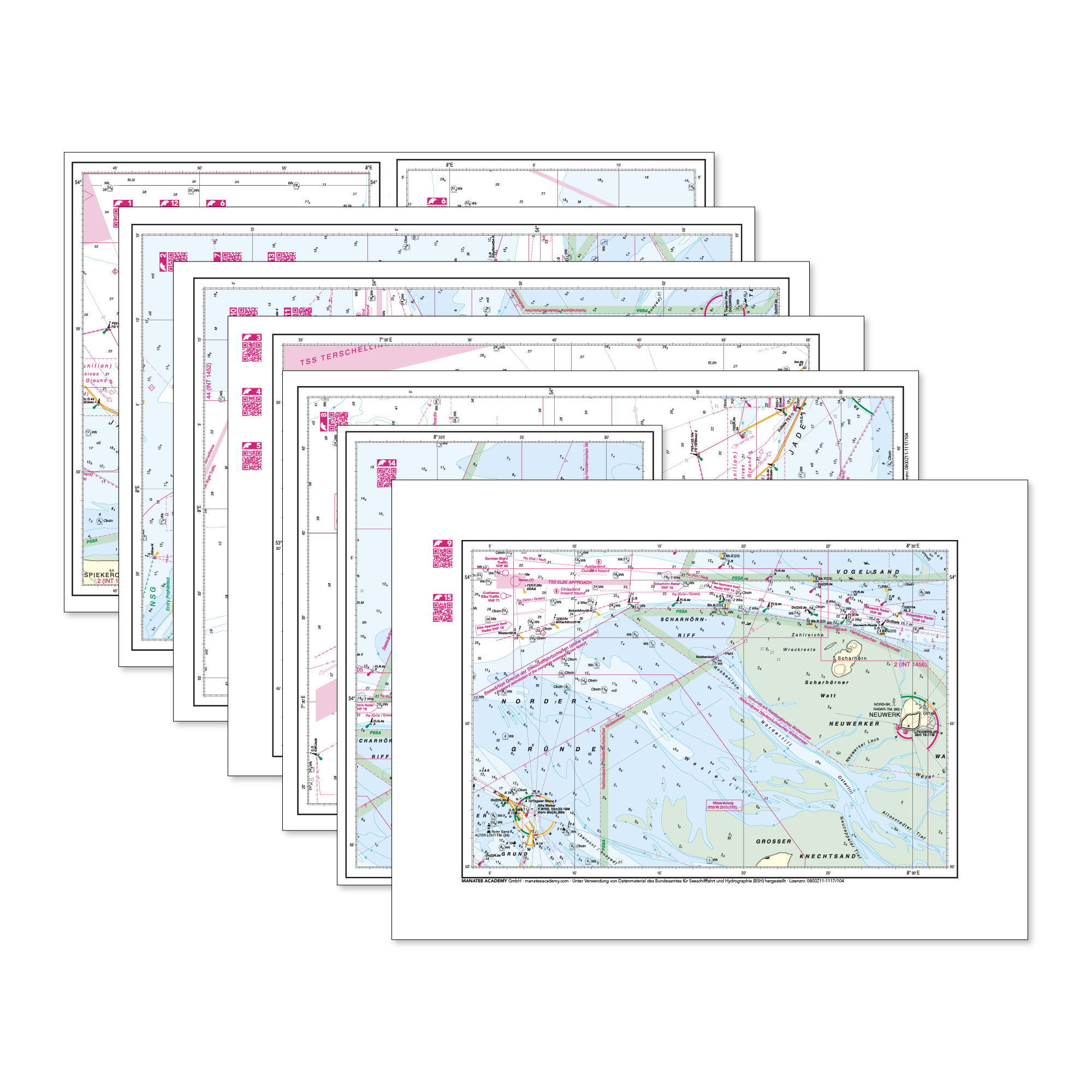 Sportbootführerschein See Kartenaufgaben