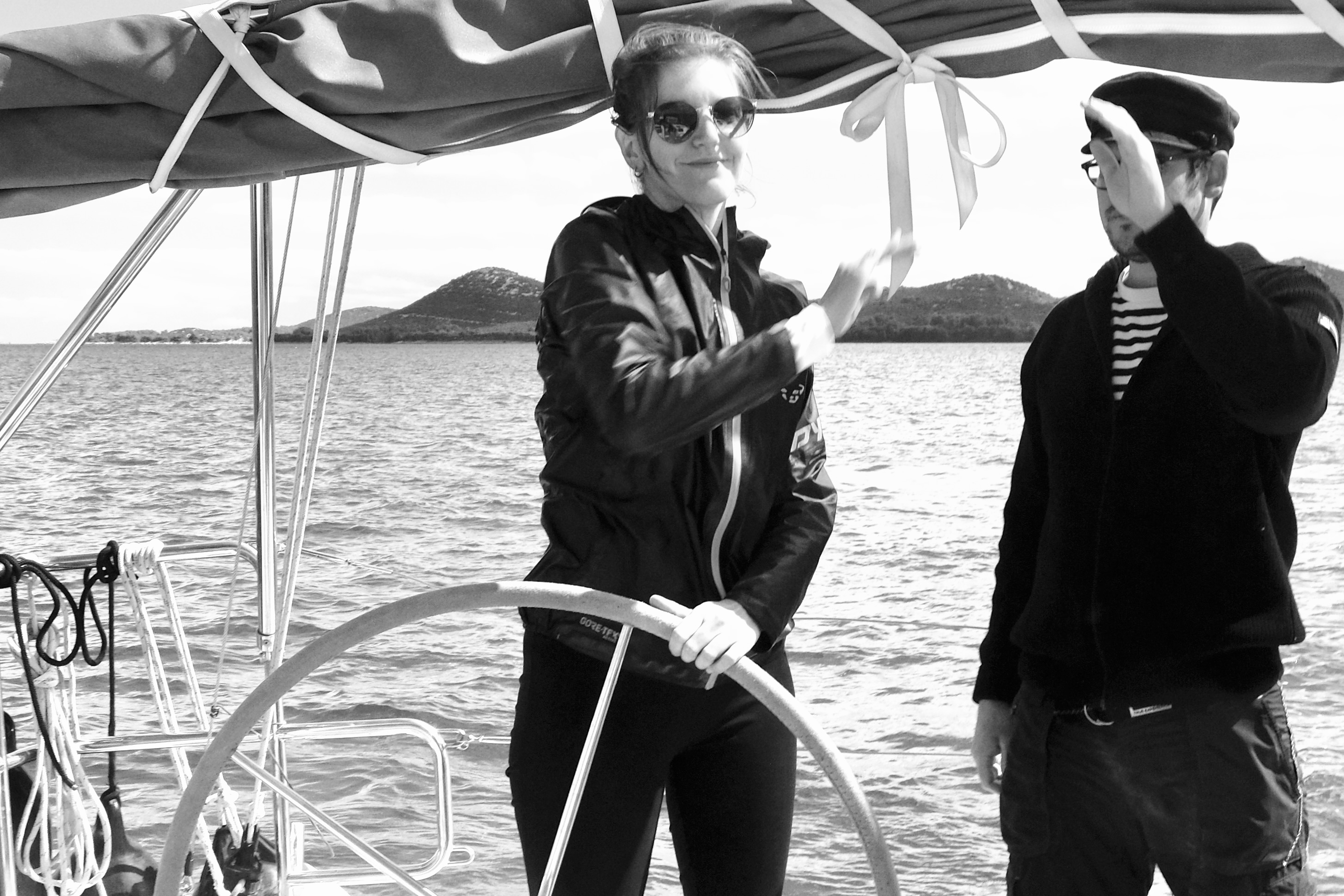 Annika after a successful maneuver